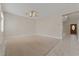 Large living room with ceiling fan, recessed lighting and tile flooring and carpet at 1287 Dove Tree Ct, Henderson, NV 89014