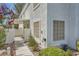 Inviting home entrance with a secure gate and well-maintained landscaping at 2902 Aztec Lily Ln, Henderson, NV 89074