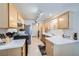 Bright kitchen with ample counter space, stainless steel appliances, and modern lighting at 2902 Aztec Lily Ln, Henderson, NV 89074