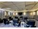 Comfortable theater room features tiered seating in black leather recliners and a large screen at 3930 University Center Dr # 311, Las Vegas, NV 89119