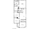 Detailed floor plan showcasing the layout of the second floor with primary bedroom and loft at 4204 Mount Bonnell Ave, North Las Vegas, NV 89081