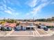 Aerial shot of the property, highlighting the neighborhood and proximity to amenities at 4417 Saint Andrews Cir, Las Vegas, NV 89107