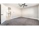 This bedroom offers a view to the open layout with view to the Kitchen area and doorway at 508 Van Dornum Ave, Henderson, NV 89011