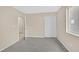 Bedroom featuring carpet, a window and closet at 5820 Royal Castle Ln, Las Vegas, NV 89130