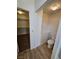 Ensuite bathroom with toilet and walk in closet at 6529 Bradford Ln, Las Vegas, NV 89108