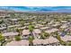 Scenic aerial view showcasing a residential community with well-maintained landscaping at 701 Peachy Canyon Cir # 201, Las Vegas, NV 89144