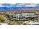 Scenic aerial view of Summerlin with mountains, and the Summerlin Medical Center in the foreground at 701 Peachy Canyon Cir # 201, Las Vegas, NV 89144