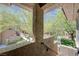 Balcony overlooking the community courtyard at 701 Peachy Canyon Cir # 201, Las Vegas, NV 89144