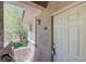 Close-up of the front door with unit number, showing the entry to the condo at 701 Peachy Canyon Cir # 201, Las Vegas, NV 89144