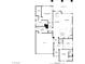 Detailed floor plan of the house showing room dimensions and layout at 709 Corelli Cove St, Henderson, NV 89011