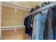 Clean walk-in closet with shelving for organized storage at 7719 Villa Montara St, Las Vegas, NV 89123