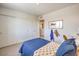 A stylish bedroom featuring a full closet and coordinated decor at 794 Calm Crystal Ct # Lot 139, North Las Vegas, NV 89081