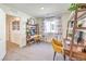 Bright office with dual desks, stylish chairs, natural light, and modern decor at 794 Calm Crystal Ct # Lot 139, North Las Vegas, NV 89081