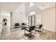Open living space with high ceilings, contemporary furnishings, and ample natural light at 8469 Cheerful Brook Ave, Las Vegas, NV 89143