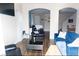 Inviting living area with wood floors, neutral walls, and comfortable seating, perfect for relaxation and entertainment at 9303 Gilcrease Ave # 1077, Las Vegas, NV 89149