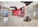 Expansive open floor plan showcasing a contemporary design, soaring ceilings, and stylish finishes at 9713 Highridge Dr, Las Vegas, NV 89134