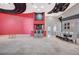 Expansive living space with high ceilings, stylish ceiling details, and room for a dining area at 9713 Highridge Dr, Las Vegas, NV 89134