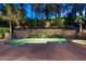 Backyard oasis with a luxurious pool featuring a waterfall feature at 9713 Highridge Dr, Las Vegas, NV 89134