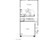Detailed first floor plan showcasing the layout of the garage, kitchen, great room, and pantry at 143 Silver Run Ln, Las Vegas, NV 89138