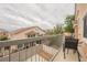 Relaxing balcony with outdoor furniture and community views at 1580 Wild Willey Way, Henderson, NV 89002