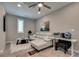 Relaxing upstairs living area with comfortable seating and a work space at 28 Verde Rosa Dr, Henderson, NV 89011