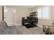Versatile office space with neutral colors and ample room for a desk and seating at 2885 Horseshoe Dr, Las Vegas, NV 89120