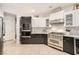 Gourmet kitchen with stainless steel range, custom cabinetry, and spacious layout at 3111 Lido Isle Ct, Las Vegas, NV 89117