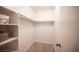 Well-organized walk-in closet with shelving and ample storage space at 3151 Soaring Gulls Dr # 1181, Las Vegas, NV 89128