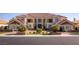 Stunning home with a circular driveway and manicured landscaping at 35 Ventana Canyon Dr, Las Vegas, NV 89113