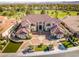 Expansive home with tile roof, a circular drive, and golf course views at 35 Ventana Canyon Dr, Las Vegas, NV 89113