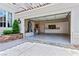 Spacious garage featuring ample storage and a pristine epoxy floor at 35 Ventana Canyon Dr, Las Vegas, NV 89113