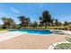 Inviting backyard pool and jacuzzi, perfect for outdoor entertaining and relaxation under a bright, sunny sky at 35 Ventana Canyon Dr, Las Vegas, NV 89113