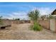 The backyard is large and waiting for your imagination to create a private outdoor space at 3575 W Robindale Rd, Las Vegas, NV 89139