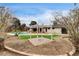 Backyard with a gazebo and a swimming pool at 3575 W Robindale Rd, Las Vegas, NV 89139