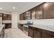 Modern kitchen featuring granite countertops, stainless steel appliances, and abundant cabinet space at 4503 Meteora Ledge Ave, North Las Vegas, NV 89084