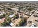 Aerial view of the property showcasing the surrounding neighborhood and open space at 5715 Gilbert Ln, Las Vegas, NV 89130