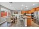 This eat-in kitchen offers stainless appliances, granite counters, and generous natural light at 617 Apricot Rose Pl, Las Vegas, NV 89138