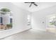 Bright bedroom with carpeting, two arched windows, and natural light at 700 Carnegie St # 3913, Henderson, NV 89052