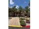 Exterior of building with desert landscaping, and attractive entrance to the complex at 7131 S Durango Dr # 104, Las Vegas, NV 89113
