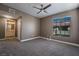 Spacious bedroom with an ensuite bathroom providing convenience and privacy for residents at 7189 S Durango Dr # 203, Las Vegas, NV 89113