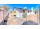 Cozy backyard featuring a block fence and convenient access gate at 729 Scottsdale St, Henderson, NV 89002