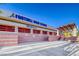 Front of Foothill High School with brick facade, visible signage and covered walkway at 729 Scottsdale St, Henderson, NV 89002