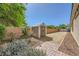 The property includes a fenced side yard, providing additional storage space with a convenient storage shed at 7418 Lawrence Powers Ct, Las Vegas, NV 89129