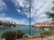 Enjoy beautiful lake views from this charming community, complete with an American flag at 9028 Cypress Point Way, Las Vegas, NV 89117