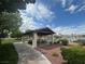 Enjoy lake views from the community picnic pavilion, a perfect spot for outdoor gatherings at 9028 Cypress Point Way, Las Vegas, NV 89117