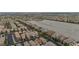 Neighborhood aerial shot captures street views and highlights the neighborhood's layout at 10617 Hartford Hills Ave, Las Vegas, NV 89166