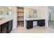 Bathroom featuring vanity area and a walk-in closet at 12546 Mosticone Way, Las Vegas, NV 89141