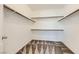 Walk-in closet with wood shelving at 12546 Mosticone Way, Las Vegas, NV 89141
