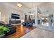 Open-concept living area with a view of the dining space and comfortable seating arrangements at 1407 Fields St, Las Vegas, NV 89142