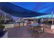 Stylish rooftop patio with comfortable seating and city views, perfect for relaxing and entertaining at 150 Las Vegas Blvd # 1608, Las Vegas, NV 89101